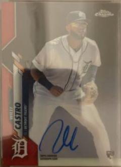 Willi Castro [Red Refractor] #RA-WC