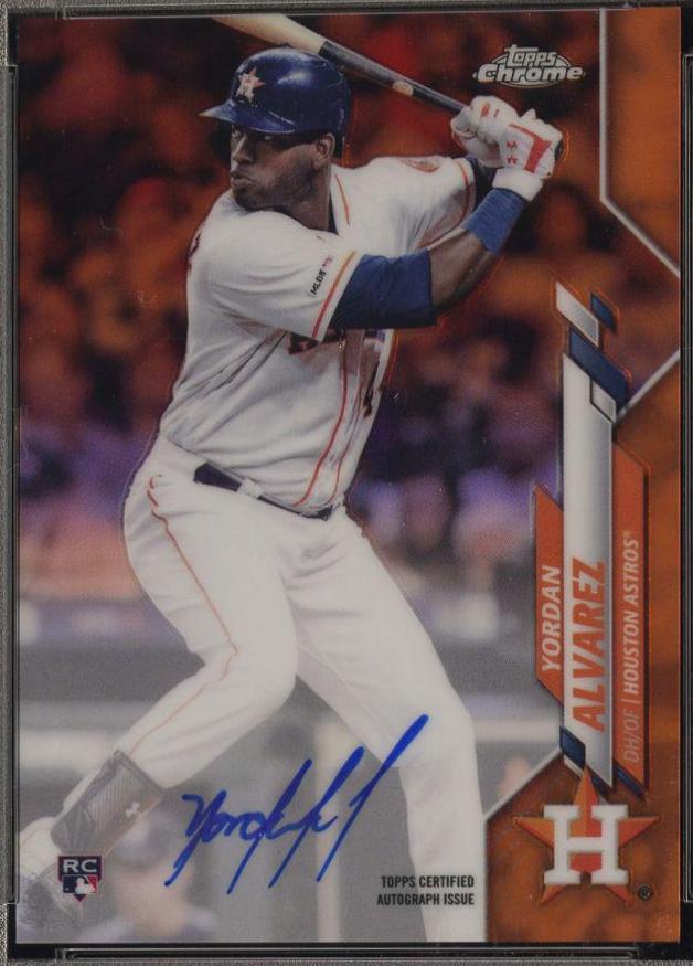 Yordan Alvarez [Orange Refractor] #RA-YA