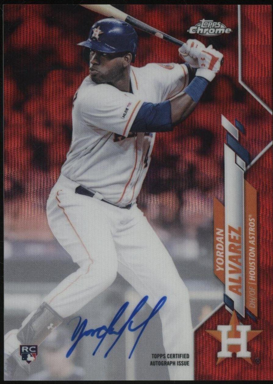 Yordan Alvarez [Red Wave Refractor] #RA-YA
