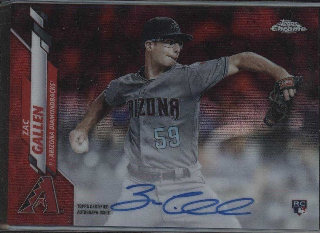 Zac Gallen [Red Wave Refractor] #RA-ZG