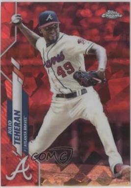 Julio Teheran [Red Refractor] #195
