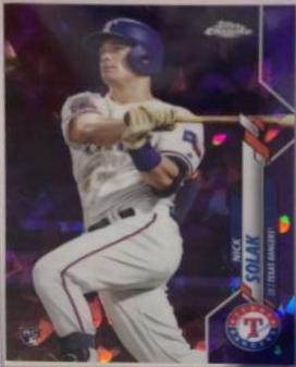 Nick Solak [Purple Refractor] #166