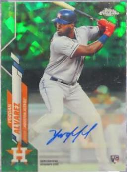 Yordan Alvarez [Green Refractor] #CSA-YA