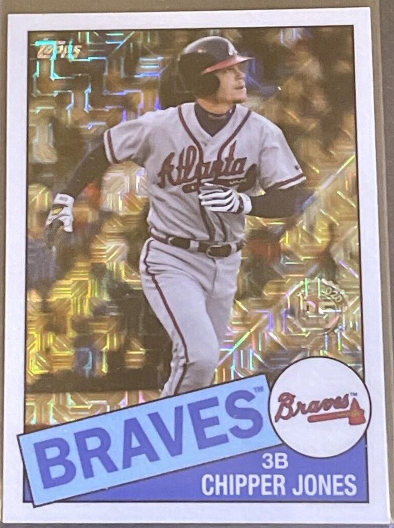 Chipper Jones [Purple Refractor] #85TC-3