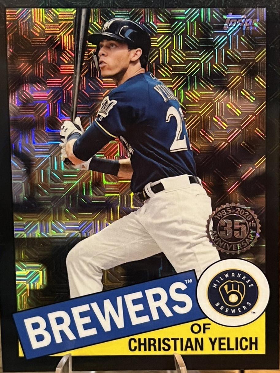 Christian Yelich [Black Refractor] #85C-21
