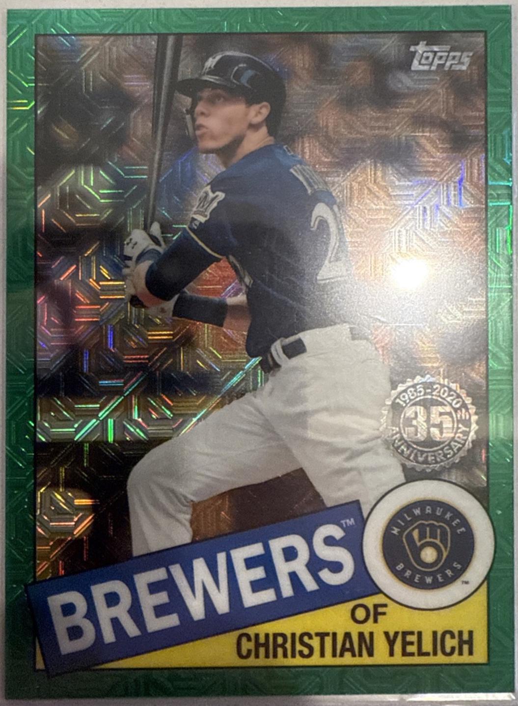 Christian Yelich [Green Refractor] #85C-21