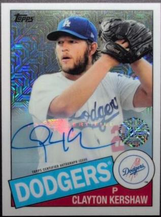 Clayton Kershaw [Autograph] #85C-18
