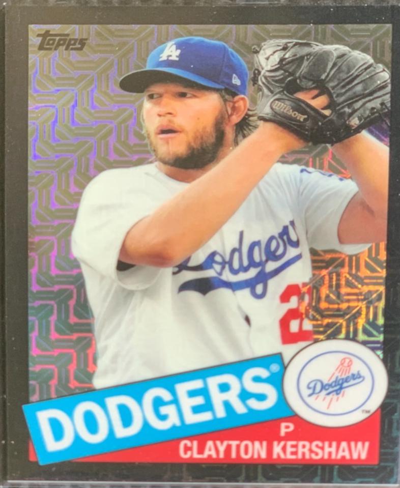 Clayton Kershaw [Black Refractor] #85C-18