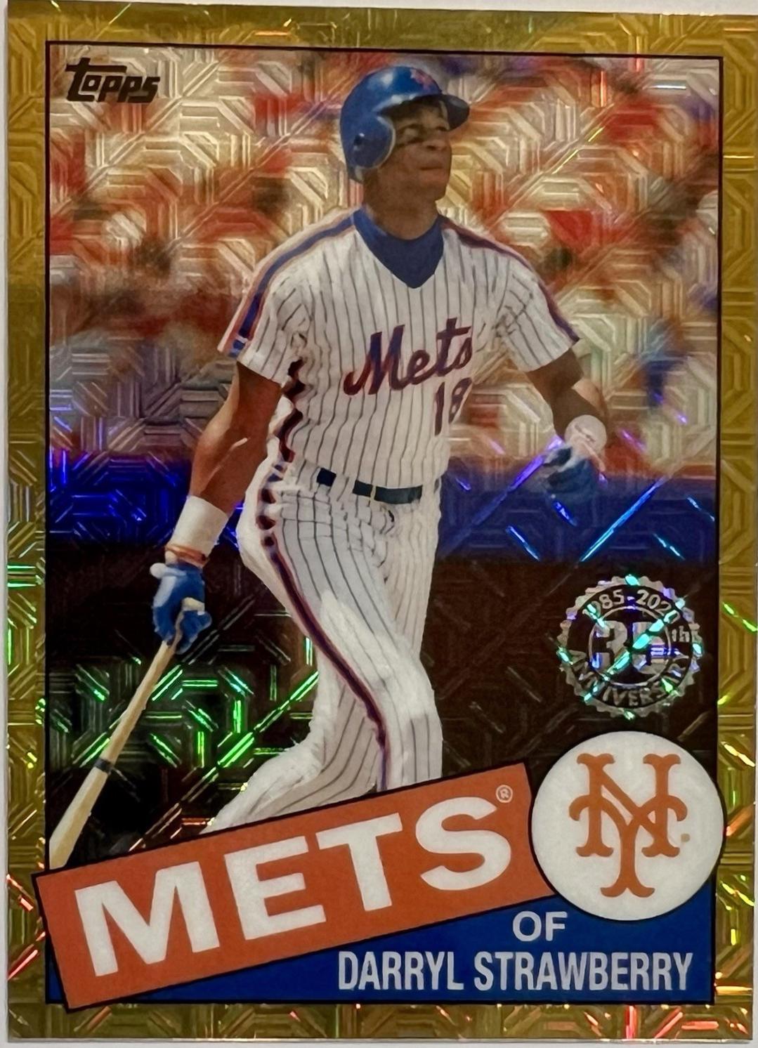 Darryl Strawberry [Gold Refractor] #85C-24