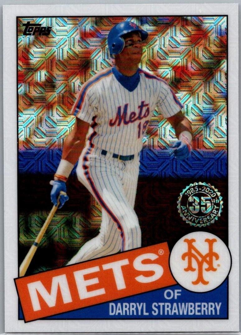 Darryl Strawberry [Purple Refractor] #85C-24