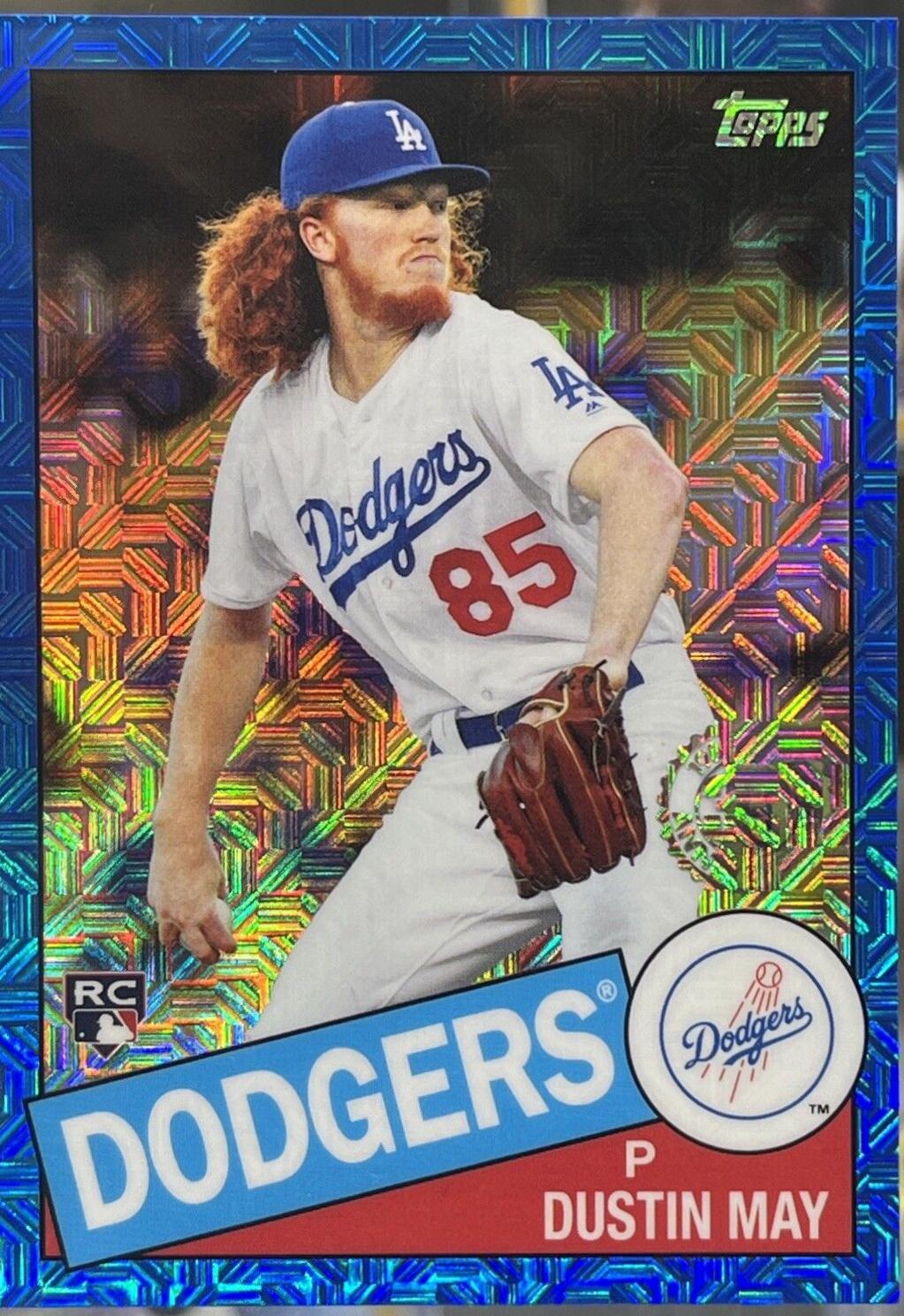 Dustin May [Blue Refractor] #85C-19