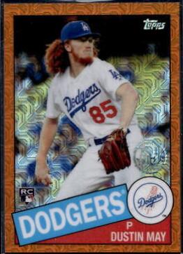 Dustin May [Orange Refractor] #85C-19