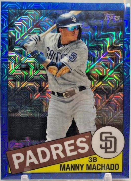 Manny Machado [Blue Refractor] #85C-32
