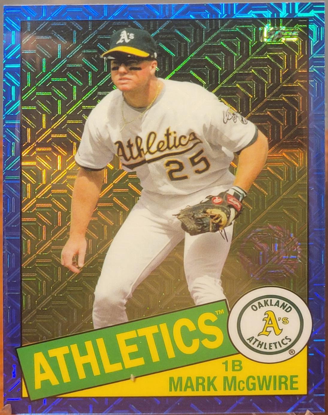 Mark McGwire [Blue Refractor] #85C-30