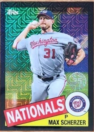 Max Scherzer [Black Refractor] #85TC-50
