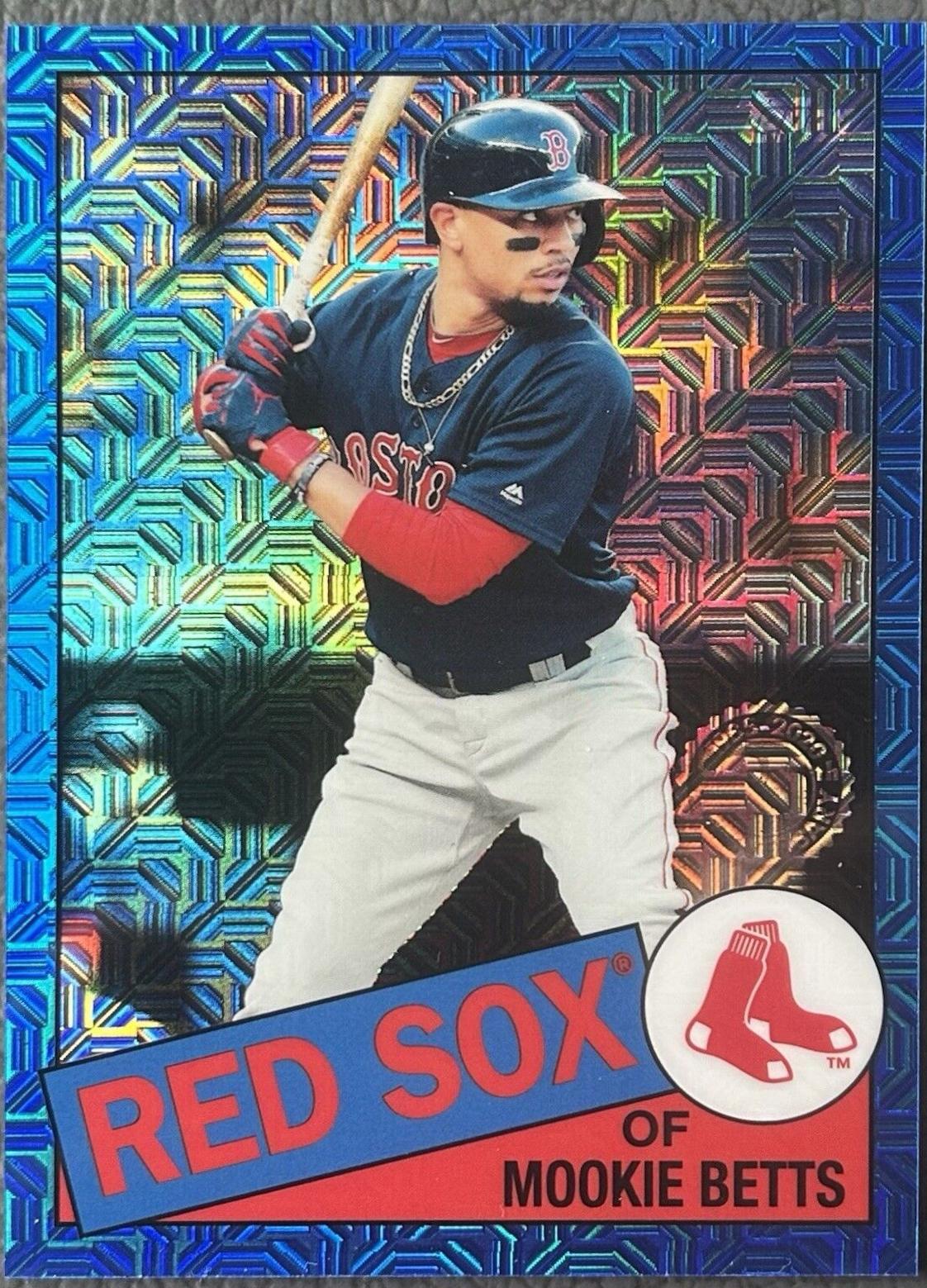 Mookie Betts [Blue Refractor] #85C-7