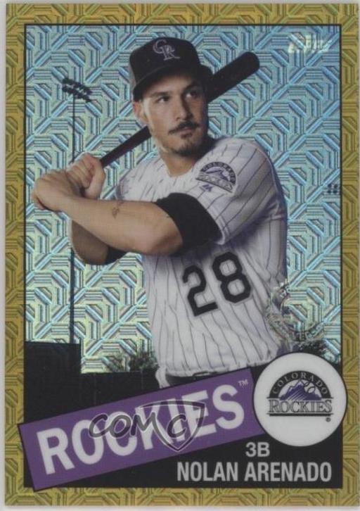 Nolan Arenado [Gold Refractor] #85C-13