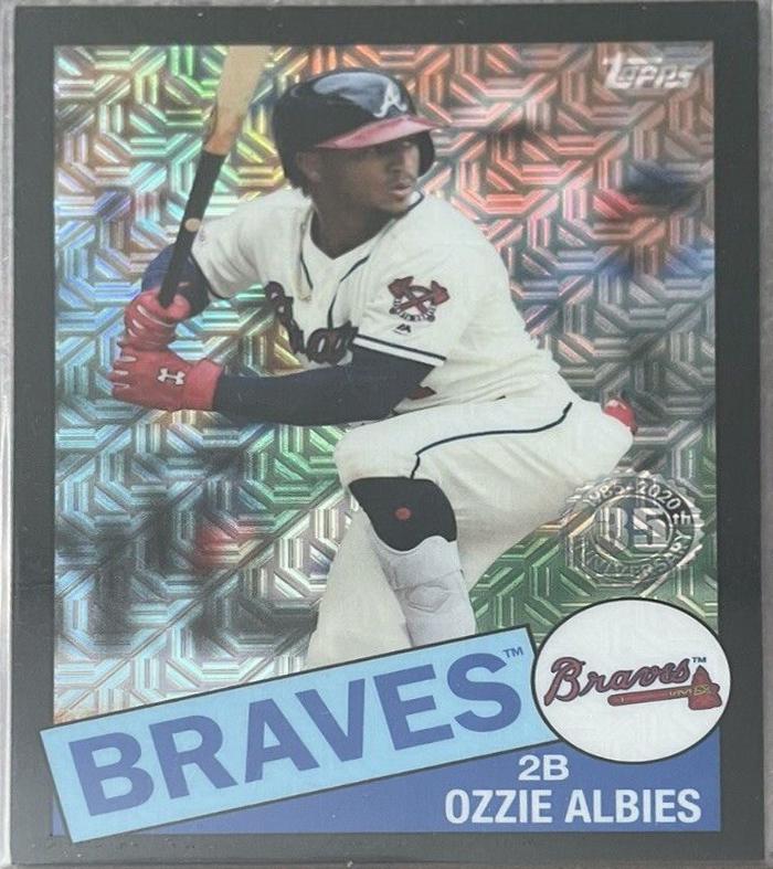 Ozzie Albies [Black Refractor] #85TC-4