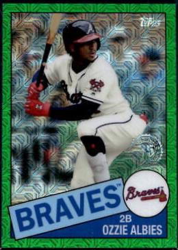 Ozzie Albies [Green Refractor] #85TC-4