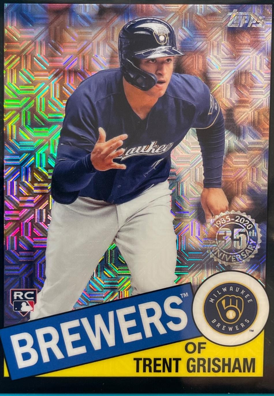 Trent Grisham [Black Refractor] #85C-50
