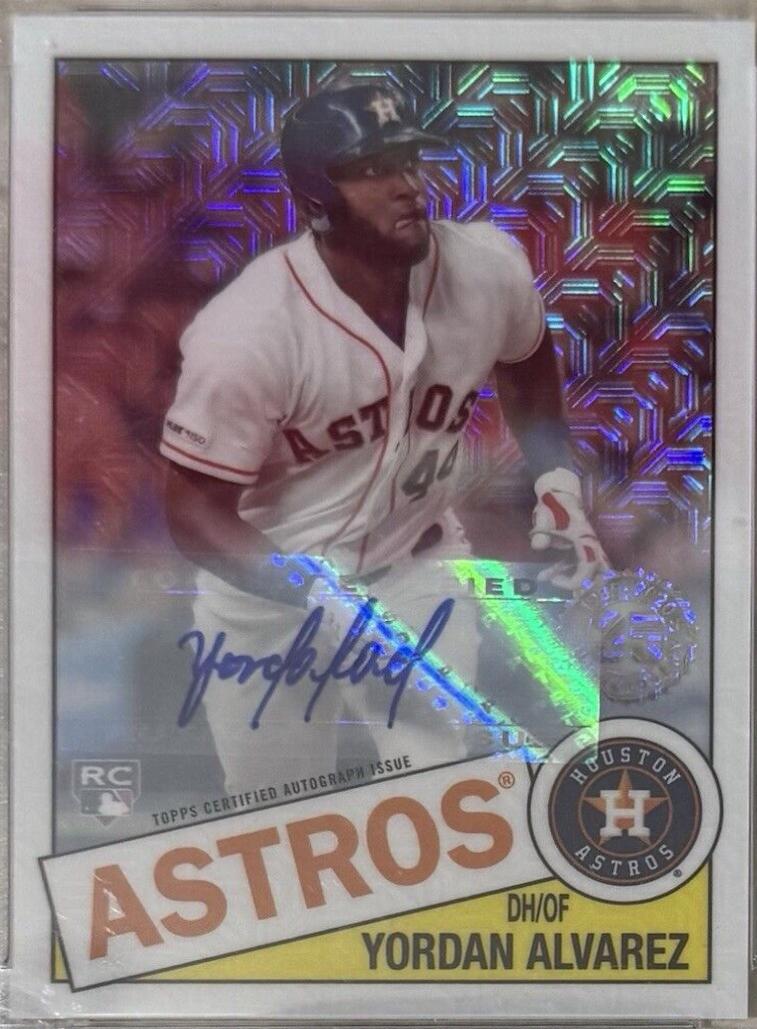 Yordan Alvarez [Autograph] #85C-16