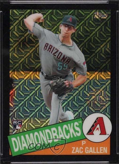 Zac Gallen [Black Refractor] #85C-45