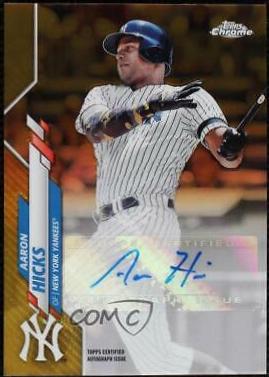 Aaron Hicks [Gold] #USA-AH