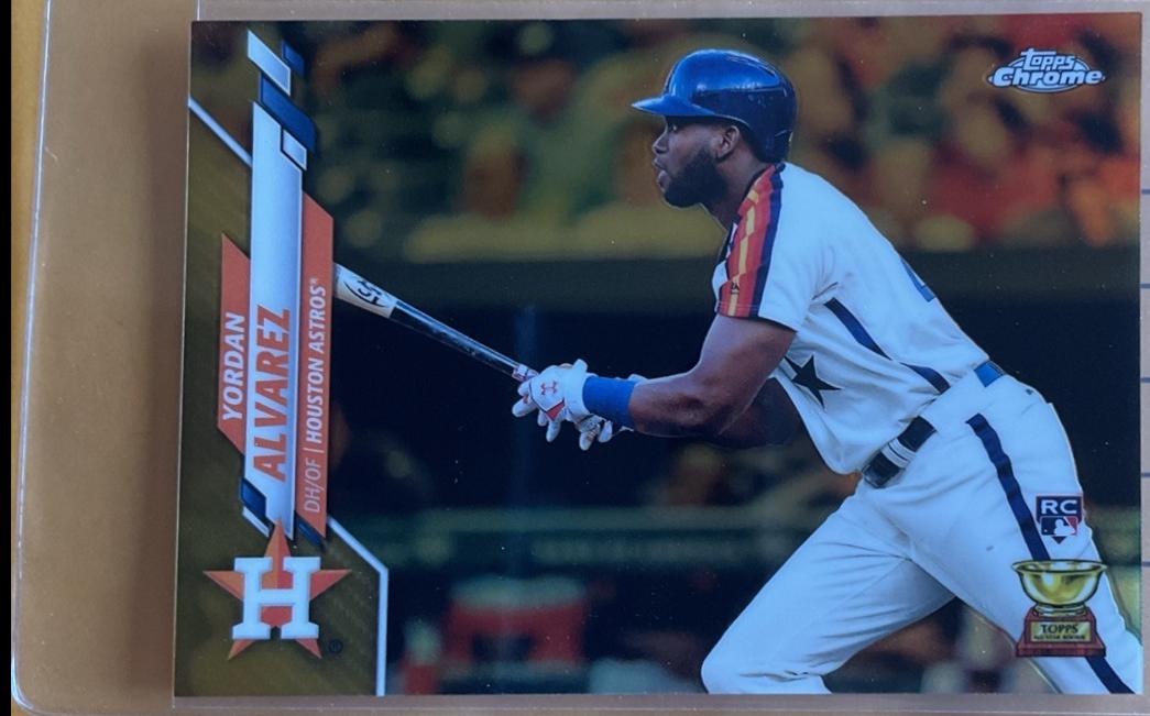 Yordan Alvarez [Chrome Gold Refractor] #276