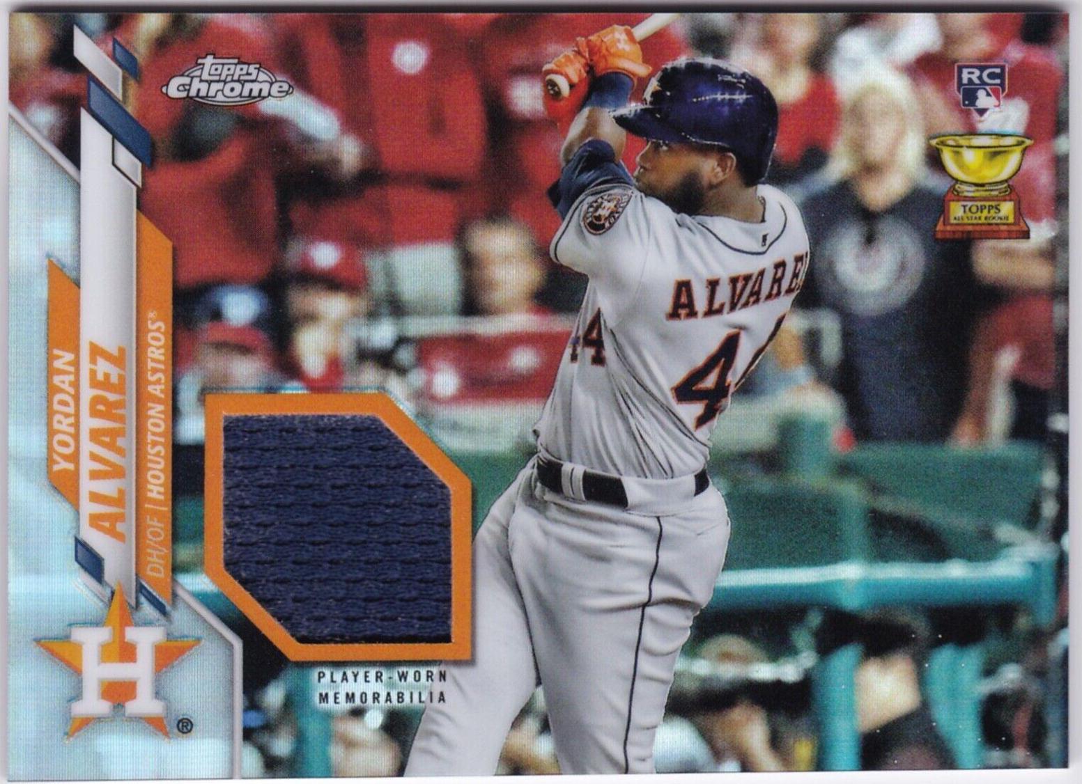 Yordan Alvarez [Chrome Orange Refractor] #276
