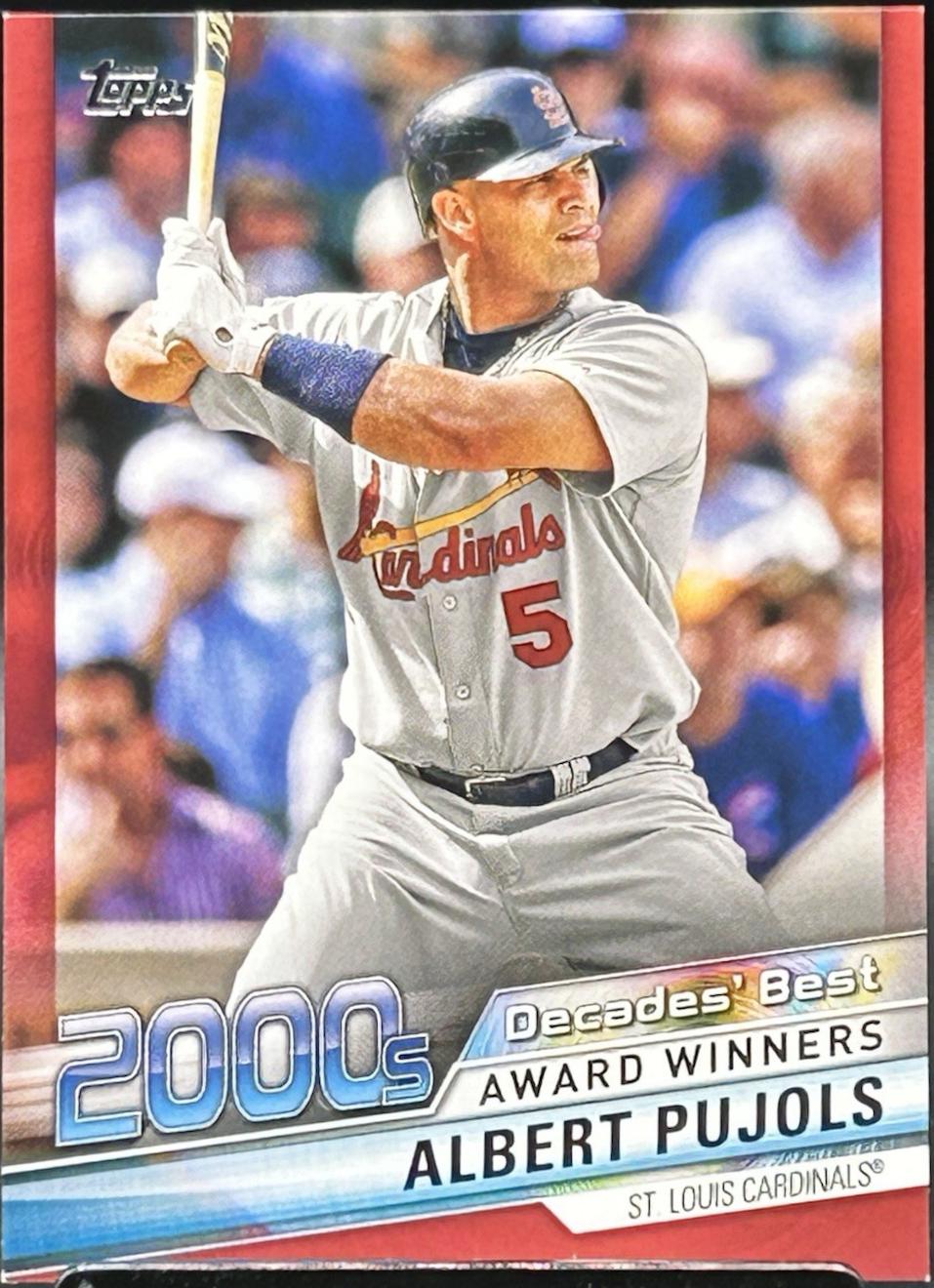 Albert Pujols [Red] #DB-86