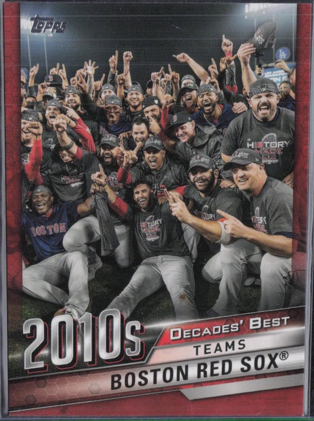 Boston Red Sox [Red] #DB-81