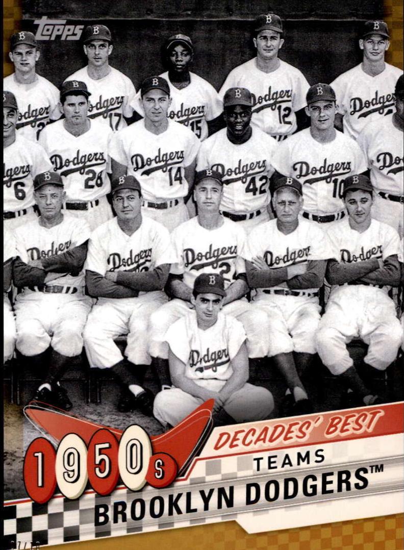 Brooklyn Dodgers [Gold] #DB-7