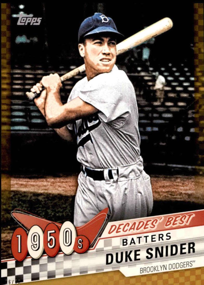 Duke Snider [Gold] #DB-13