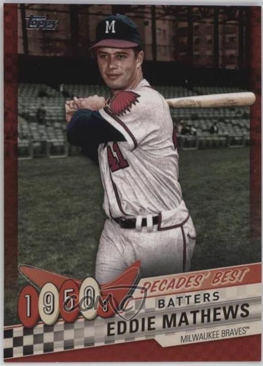 Eddie Mathews [Red] #DB-12
