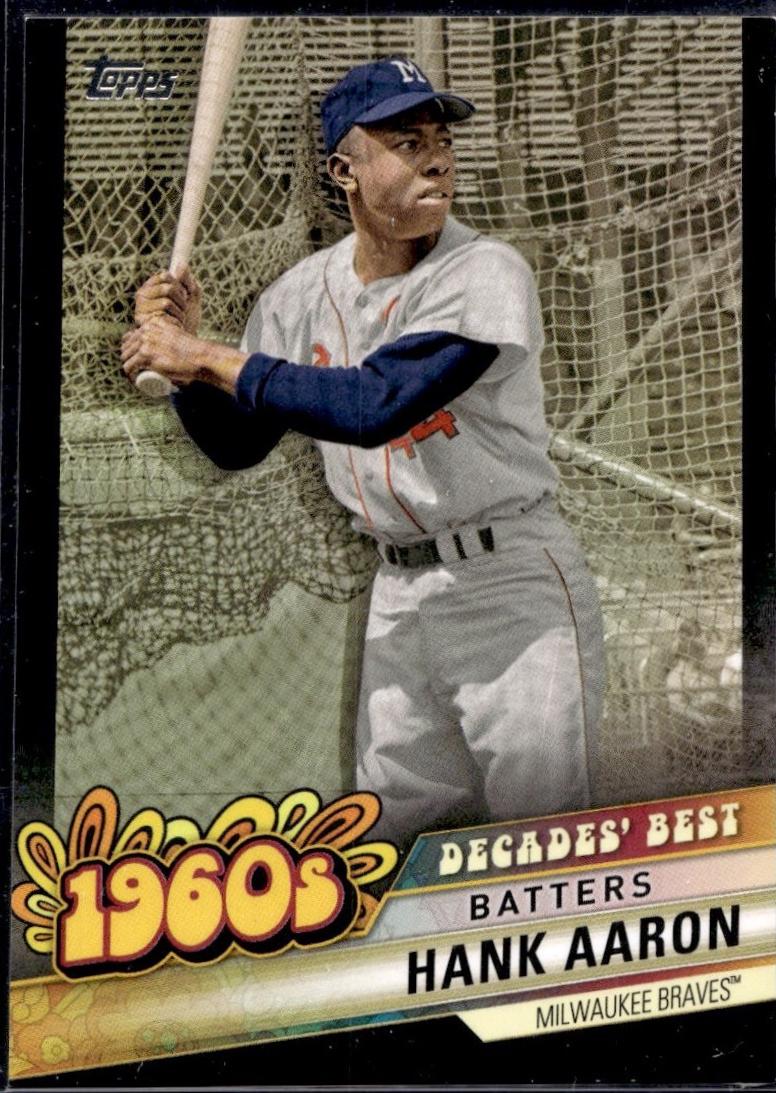 Hank Aaron [Black] #DB-21