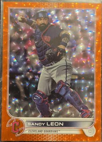 Sandy Leon [Orange Foilboard] #353