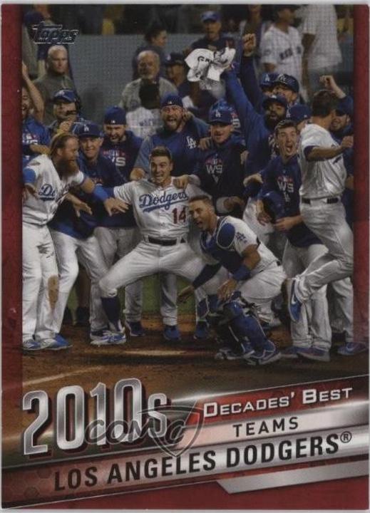 Los Angeles Dodgers [Red] #DB-85