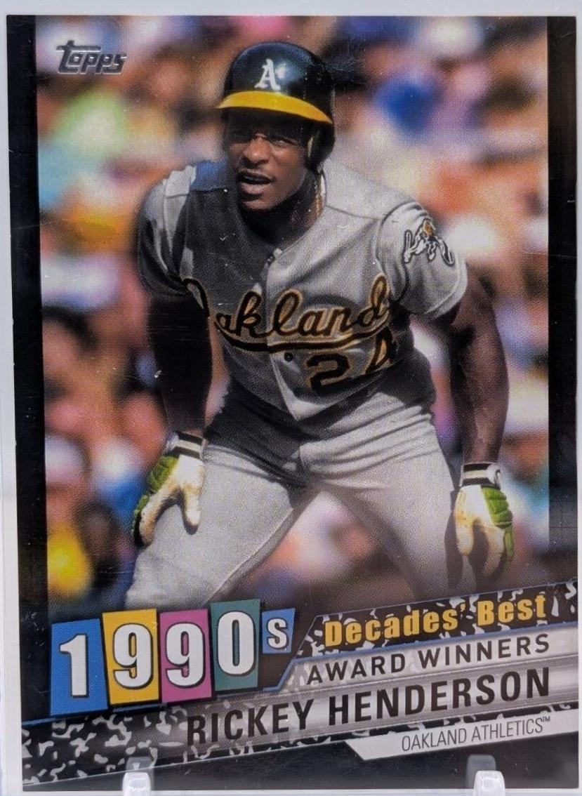 Rickey Henderson [Black] #DB-63
