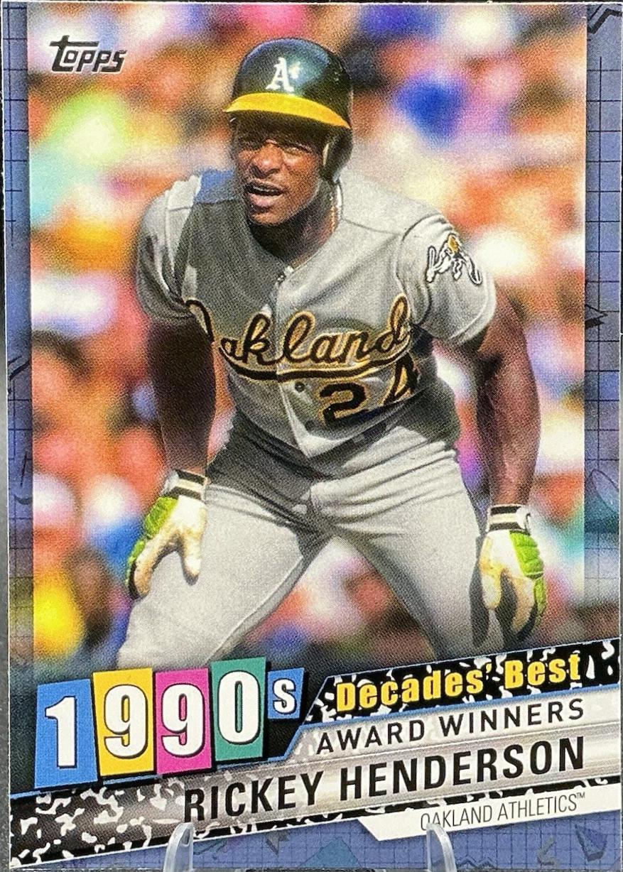 Rickey Henderson [Blue] #DB-63