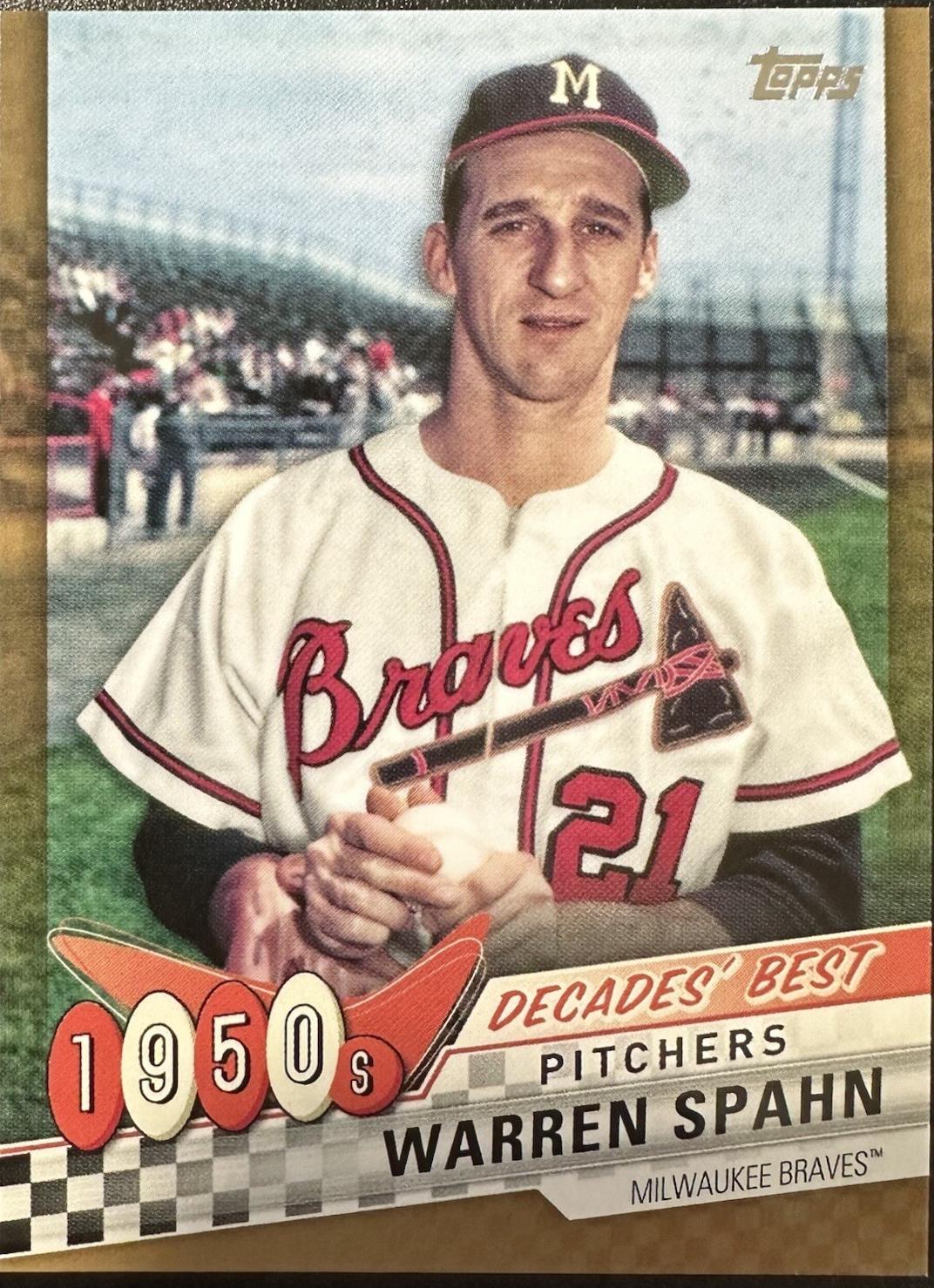 Warren Spahn [Gold] #DB-5