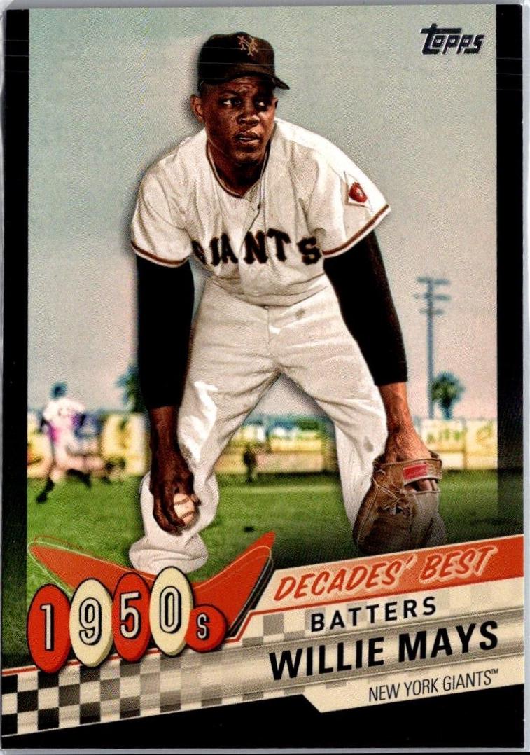 Willie Mays [Black] #DB-17