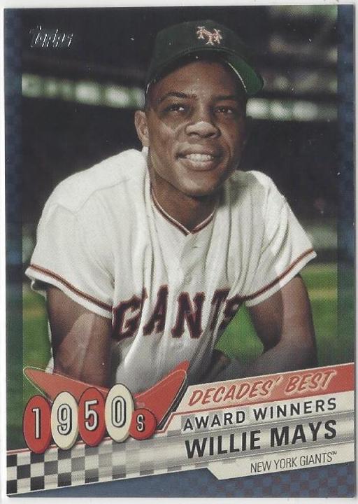 Willie Mays [Blue] #DB-1
