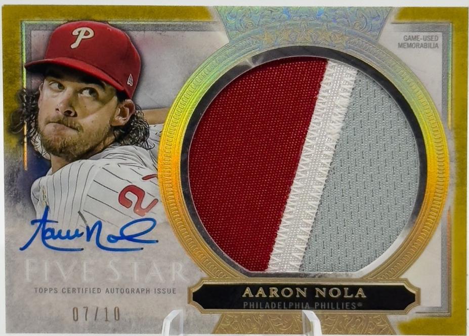 Aaron Nola [Gold] #AJP-AN