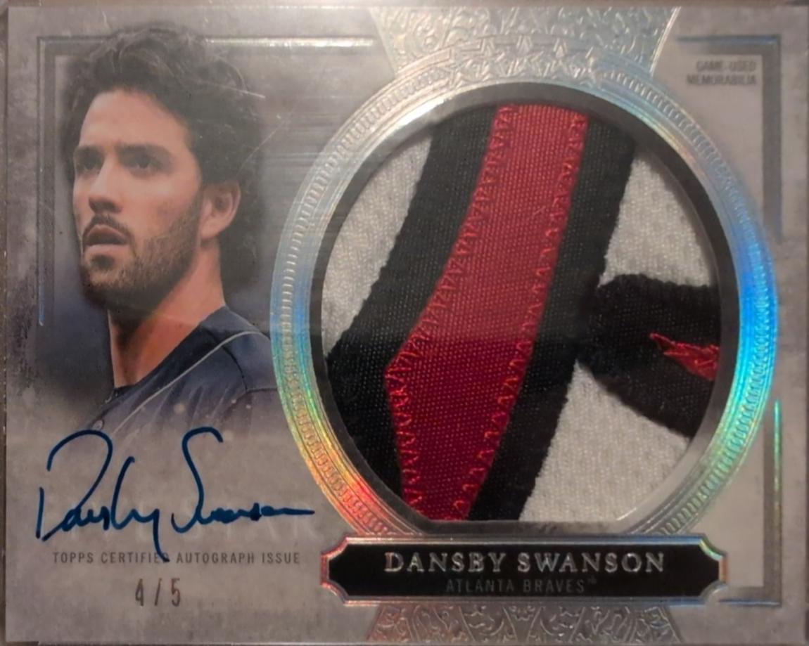 Dansby Swanson [Silver Rainbow] #AJP-DSW