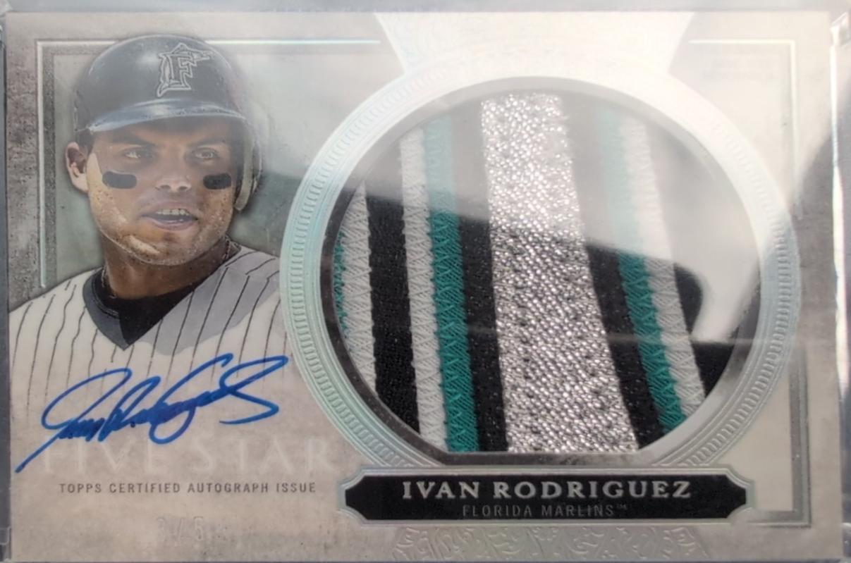 Ivan Rodriguez [Silver Rainbow] #AJP-IROD