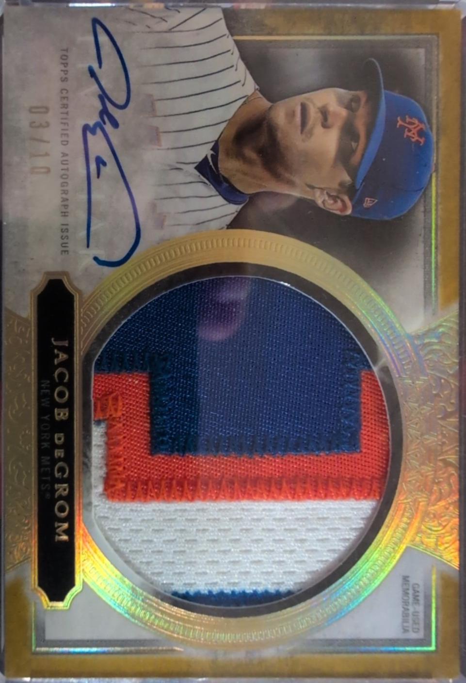 Jacob deGrom [Gold] #AJP-JD