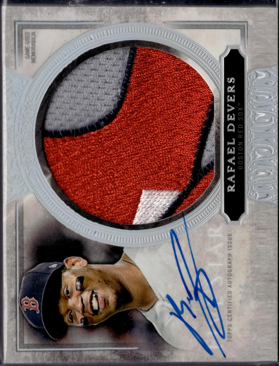 Rafael Devers [Silver Rainbow] #AJP-RD