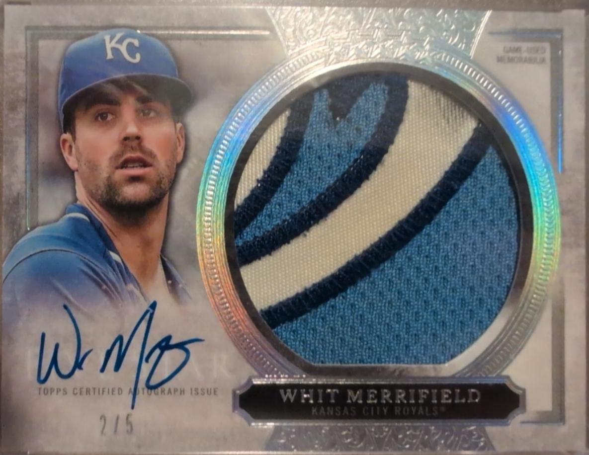 Whit Merrifield [Silver Rainbow] #AJP-WM