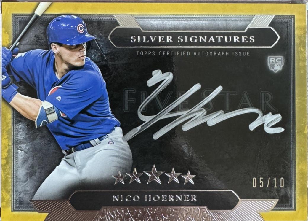 Nico Hoerner [Gold] #SS-NHO