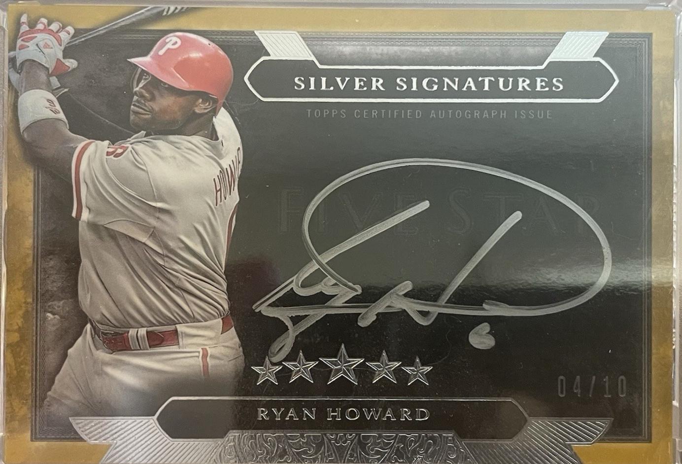 Ryan Howard [Gold] #SS-RHO